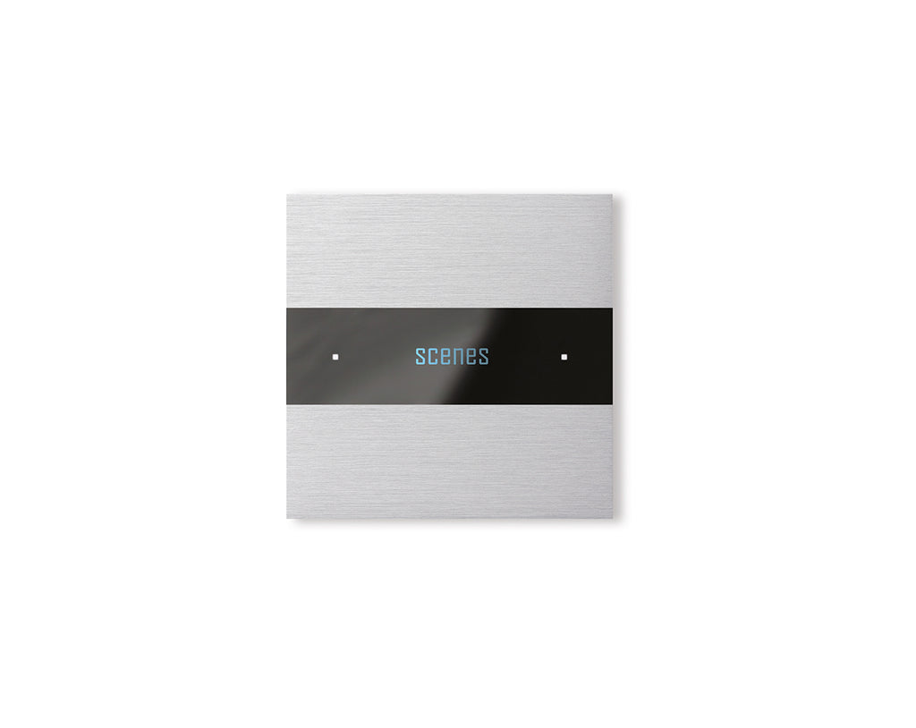 Deseo front - brushed aluminium