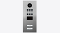 DoorBird D2202V IP Video Intercom, 2 Call Buttons – Stainless steel V2A