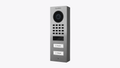 DoorBird D1102V IP Video Intercom, 2 Call Buttons, Surface-mount – Stainless steel V2A