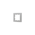 ZS55. 1-gang Frame - Silver by Zennio