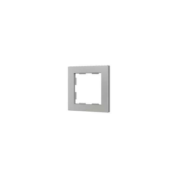 ZS55. 1-gang Frame - Silver by Zennio