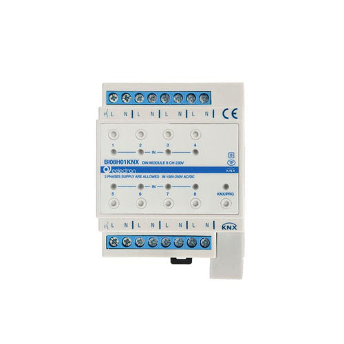 Universal Din Module 8 In High Voltage 100-250 V Ac/Dc – Eelectron