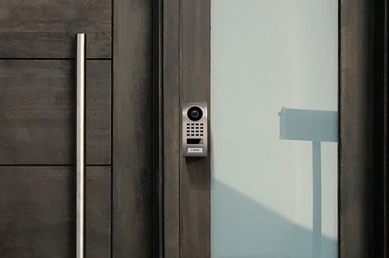 DoorBird D1101V IP Video Intercom, 1 Call Button, Surface-mount