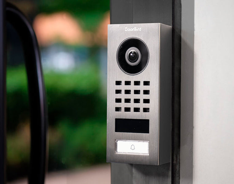 DoorBird D1101V IP Video Intercom, 1 Call Button, Surface-mount