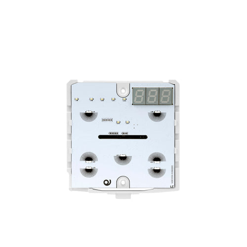KNX Capacitive Thermostat/Humidistat - 3 Modules - White – Eelectron
