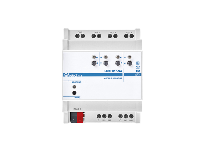 Eelectron KNX Universal 4 IN / 4 OUT PLUS DIN module