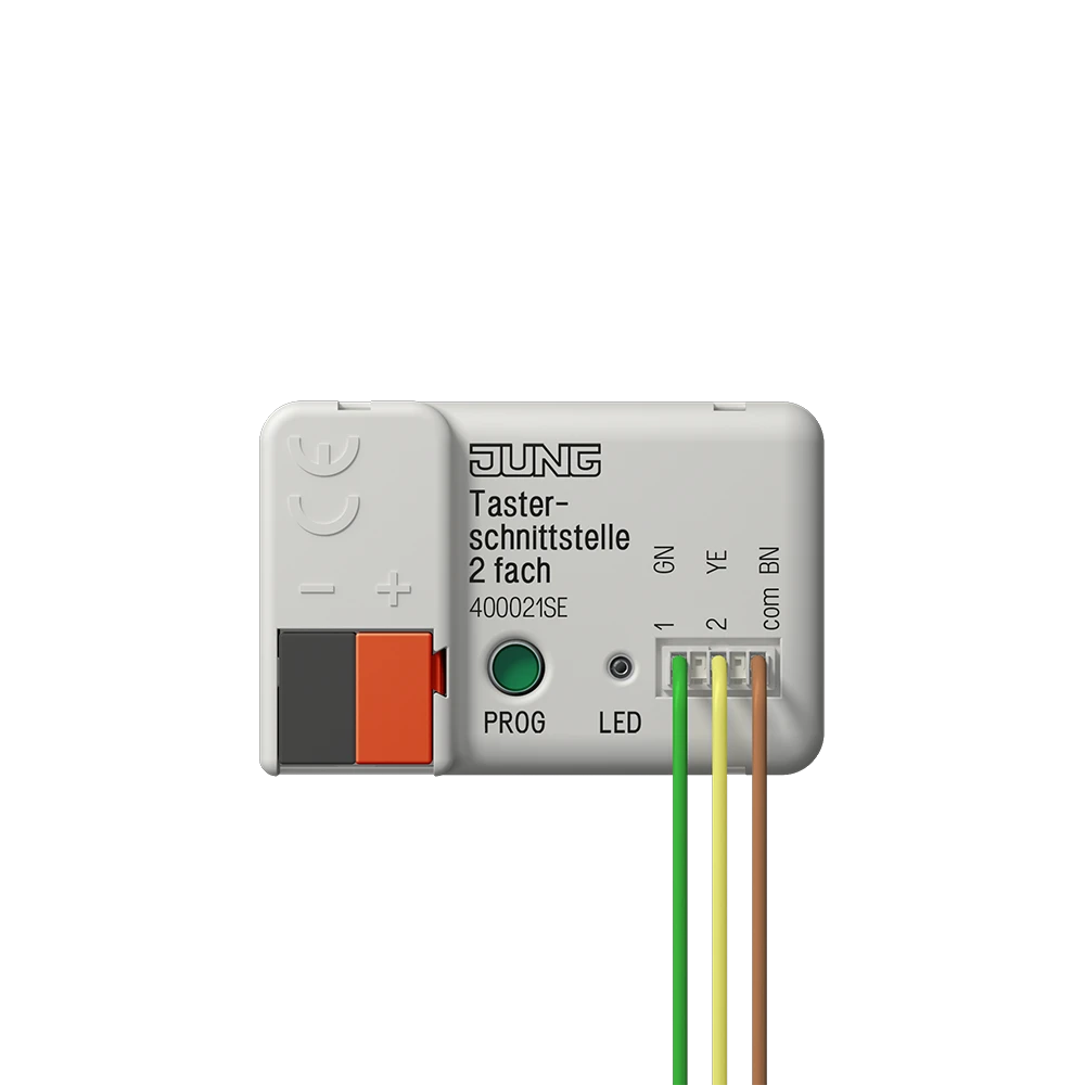 KNX push-button interface, 2-gang