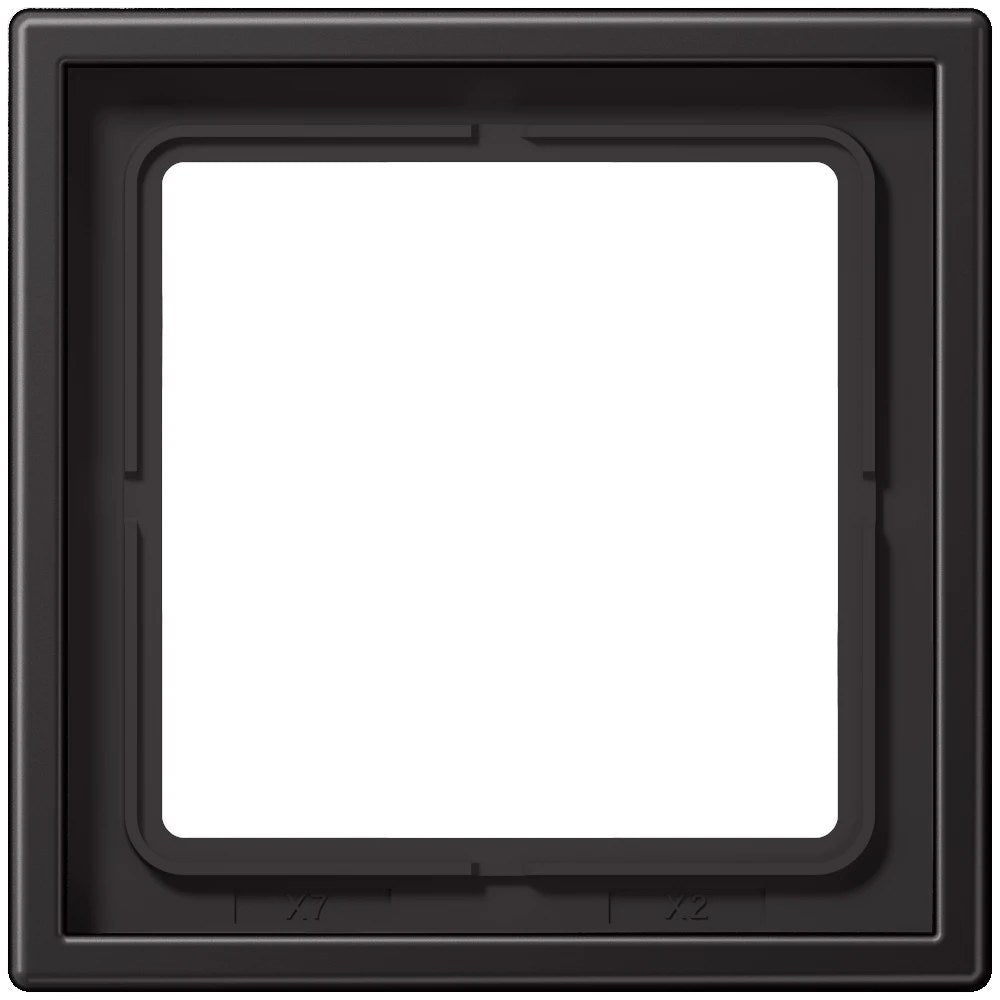 JUNG LS 990 metal frame, 1-gang, dark
