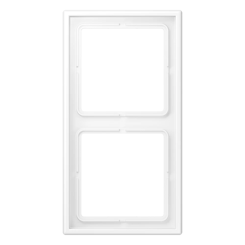 JUNG LS982WWM – LS 990 frame, 2-gang, matt snow white