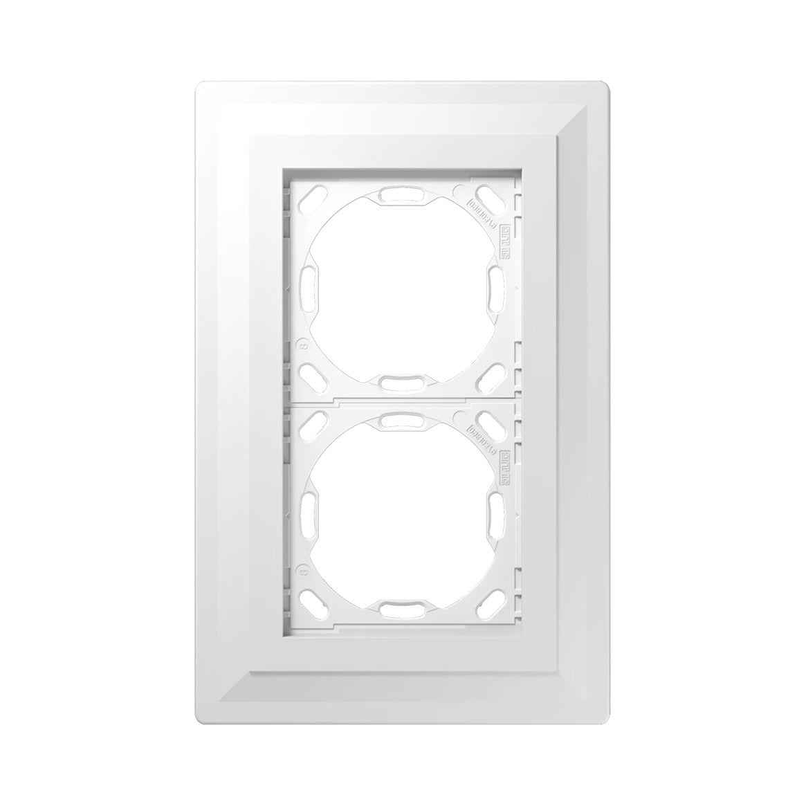JUNG PA 98.. plastering frame for LS ZERO, 2-gang, 3 mm above wall
