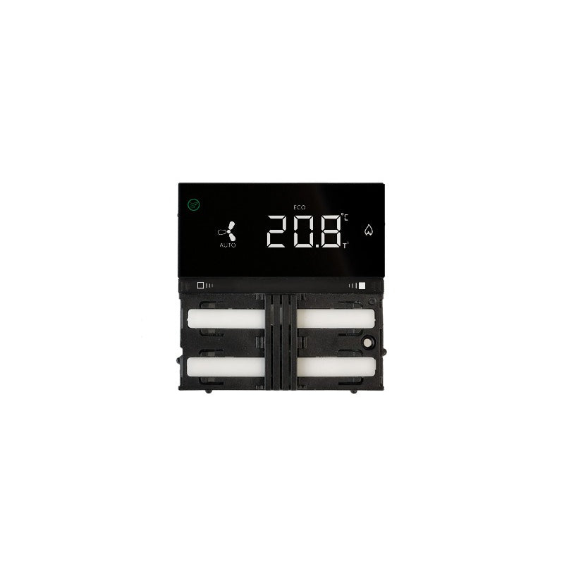 Multisensor - Thermostat/Humidistat Co2 - 4 Buttons | 4 Ch - RGB Swiper - Black – Eelectron