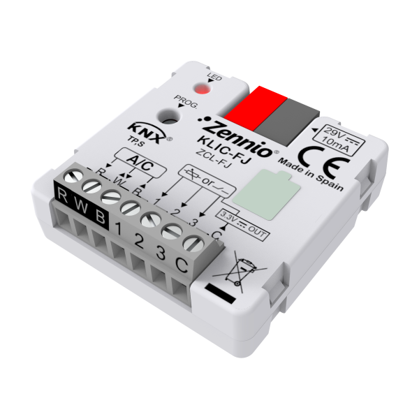 KLIC-FJ. Fujitsu-KNX gateway by Zennio