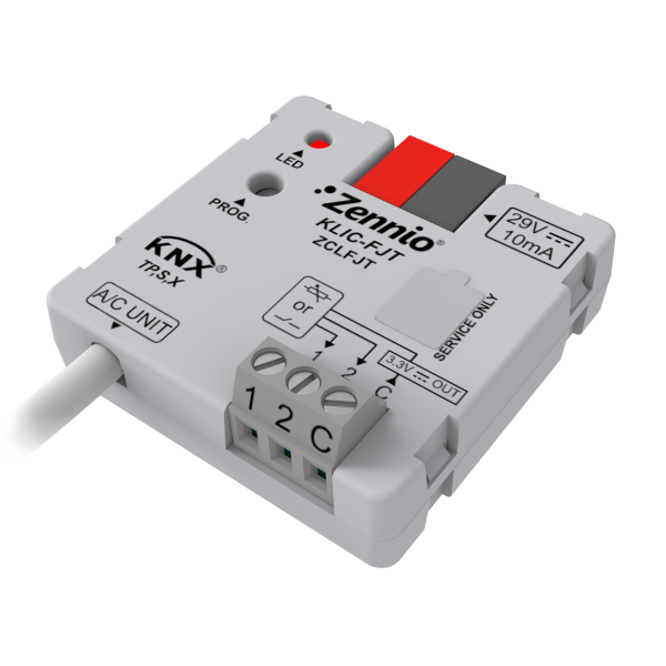 KLIC-FJT. Fujitsu-KNX gateway by Zennio