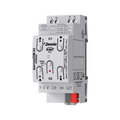 NarrowDIM X2. Universal dimmer actuator. 2 channels x 210W. 2 DIN units by Zennio