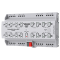 ShutterBOX Drive 8CH. 8-channel shutter actuator with automatic travel time detection and KNX Secure by Zennio