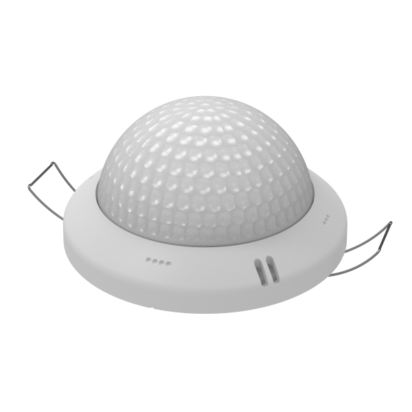 Presentia C MultiSensor. KNX presence detector with luminosity, temperature, humidity and CO? sensors for ceiling mounting - White by Zennio