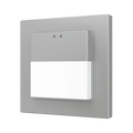 Presentia W0 v2. KNX motion detector for wall mounting - Silver by Zennio