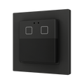 Presentia W2 v2. KNX motion detector for wall mounting - 2 buttons - Anthracite by Zennio