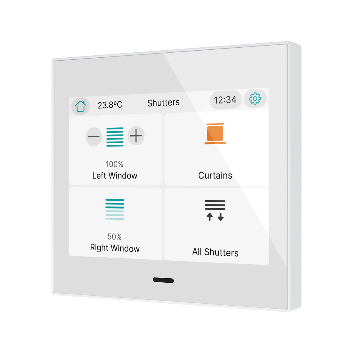 Zennio CX35 KNX 3.5″ Room Controller, White