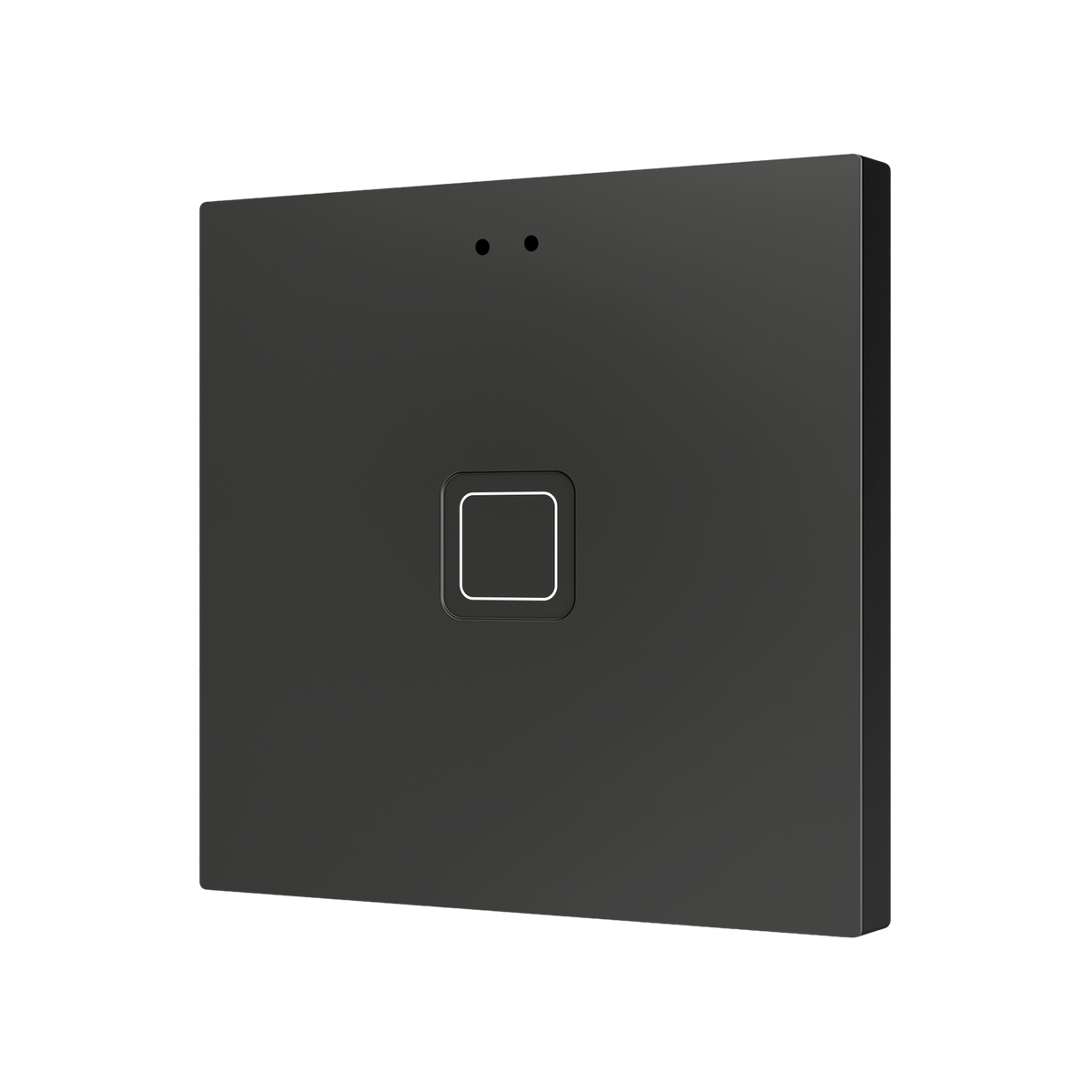 Tecla RGB 1. PC-ABS Capacitive push button - 1 button - Anthracite by Zennio