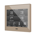 Z35 v3. Capacitive touch panel - Champagne by Zennio