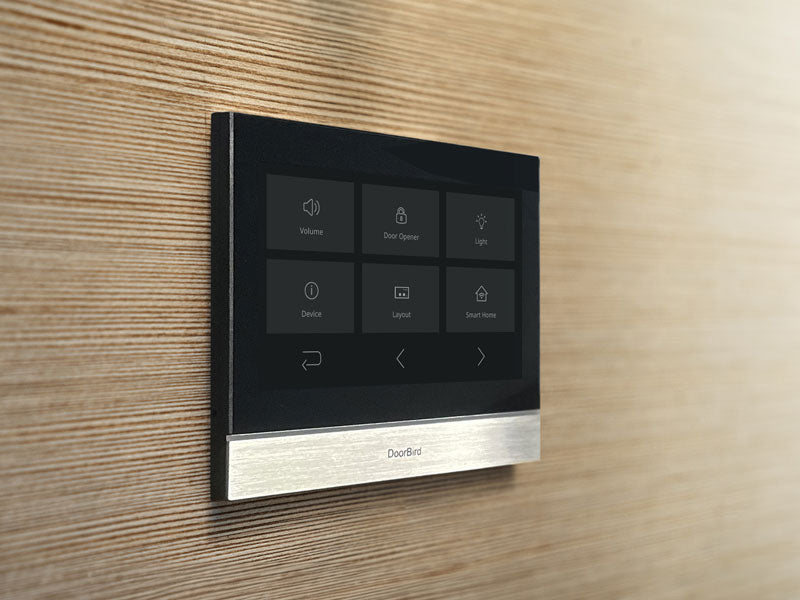 DoorBird A1104T IP Video Indoor Station, 7″ Touch, Induction Loop, Stainless Steel