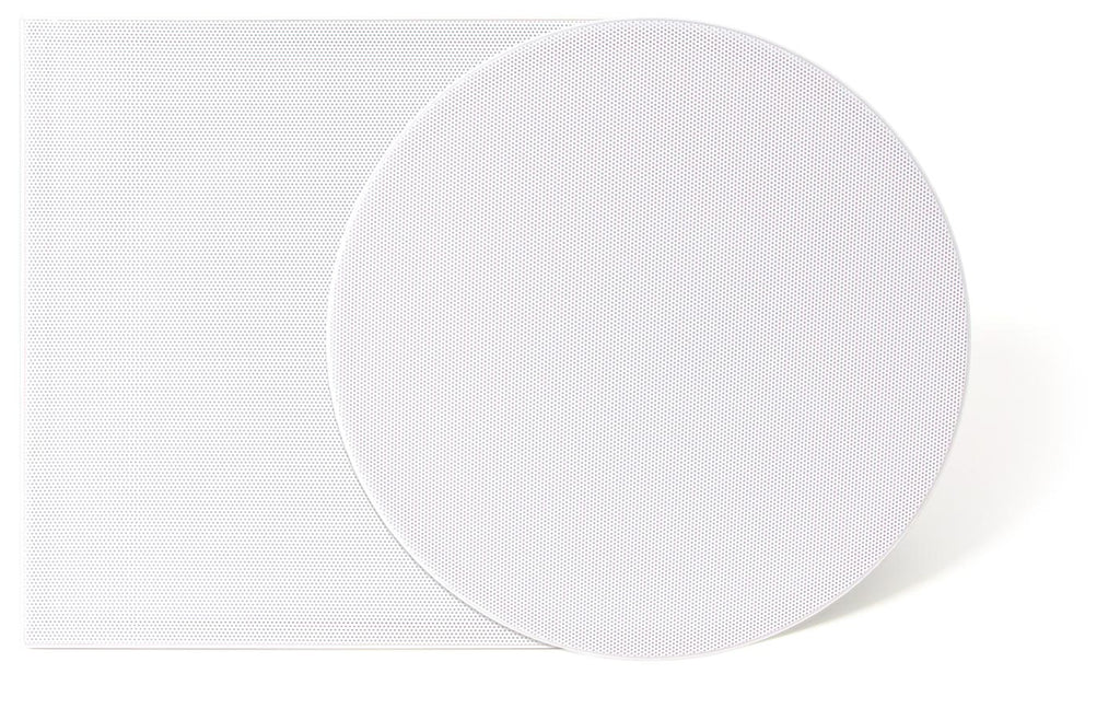 Basalte Cielo round and square grilles
