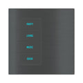 Ekinex 20venti KNX 4-rocker pushbutton with backlit symbols and proximity sensor EK-E2E-TP-4L/R – Left