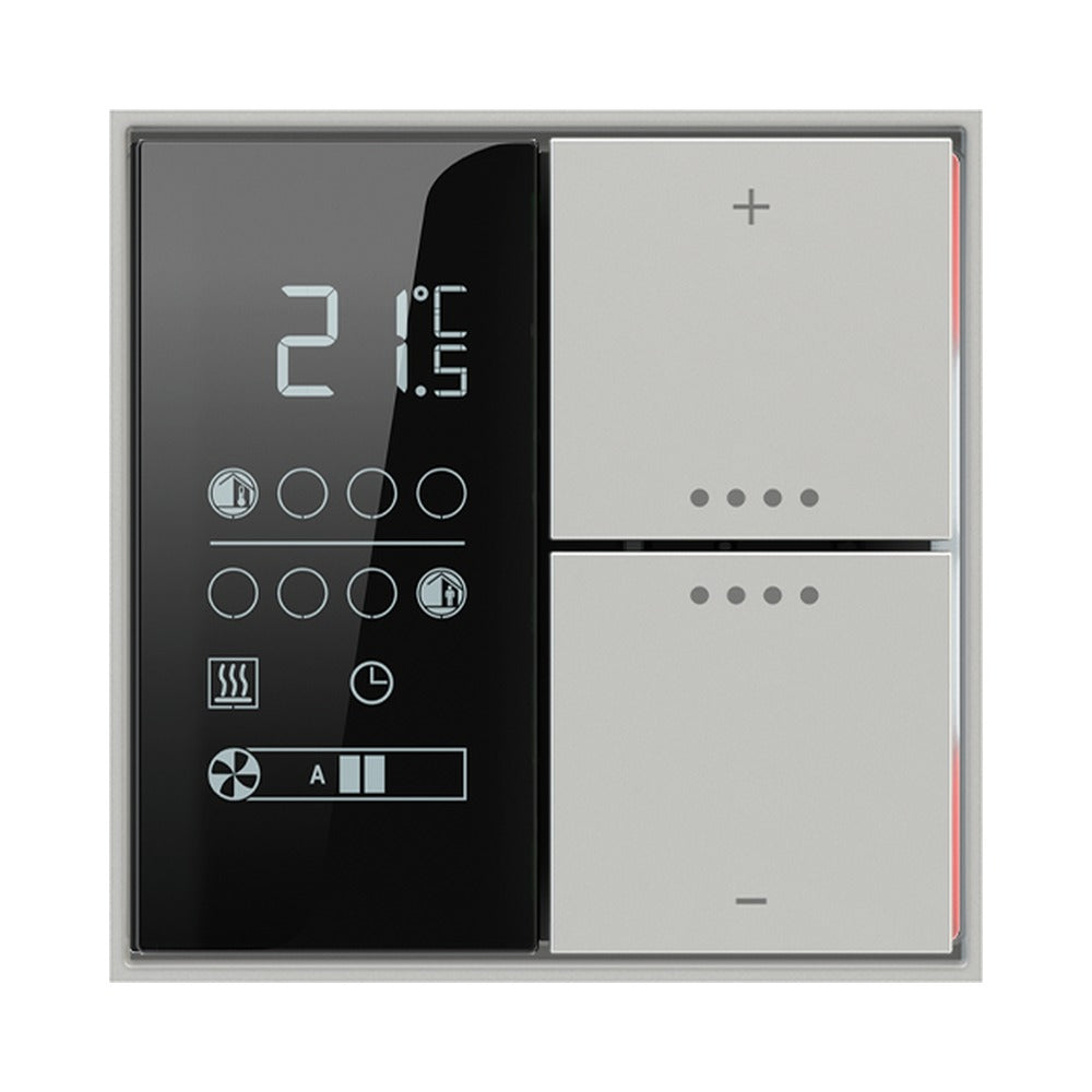 Ekinex FF / 71 series square frame Form 86x86 EK-FOQ – Technopolymer Silver (GAG)