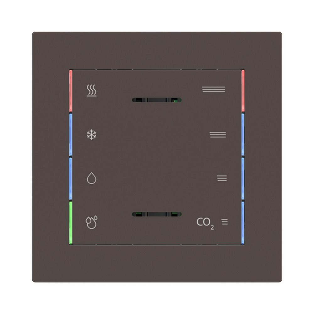 Ekinex front cover 60x60 for multisensor EK-ET3-TP EK-T1Q-ET2 – Fenix NTM Cocoa Orinoco (FCC)