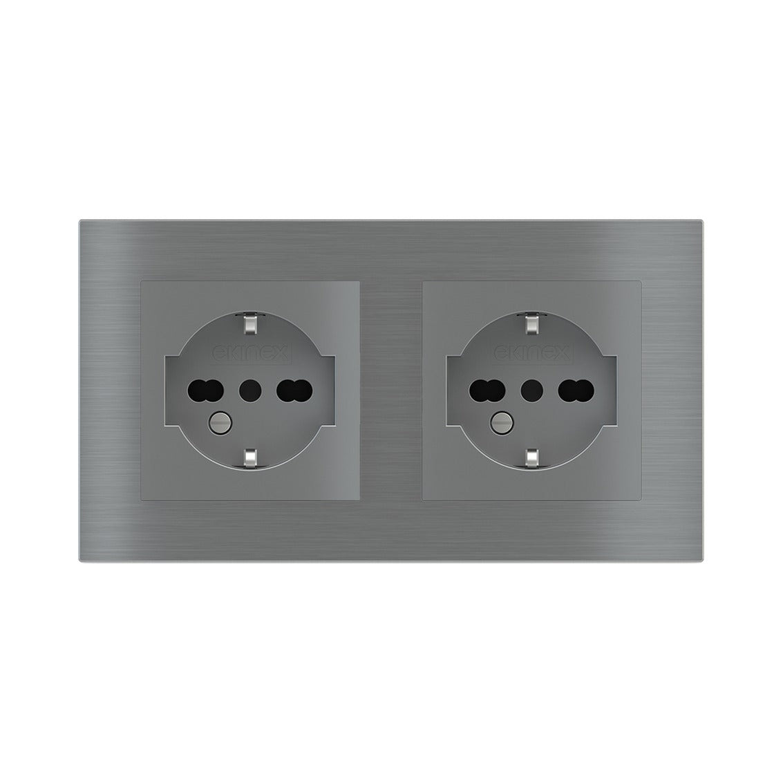 Ekinex EK-D2P plate – Metal Titanium (GBS)