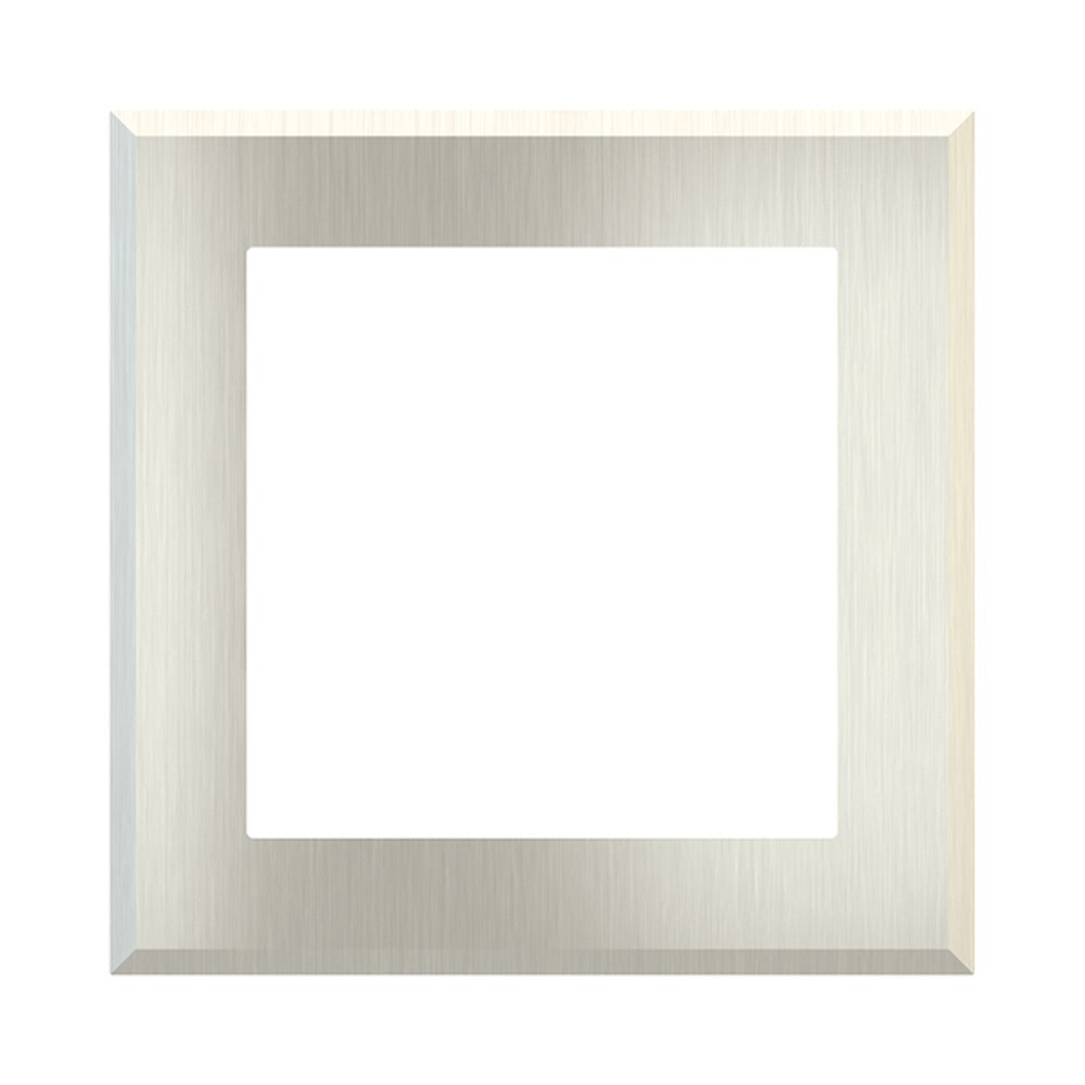 Ekinex ERA square magnetic plate, 60x60 window (thermostats) EK-DEA-C – Steel Brushed
