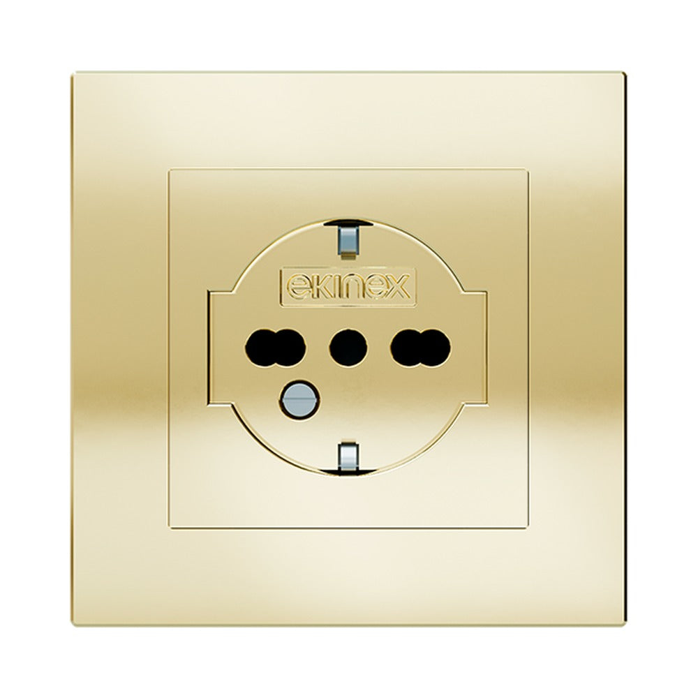 Ekinex EK-DQG plate – Metal HT Champagne (CHA)