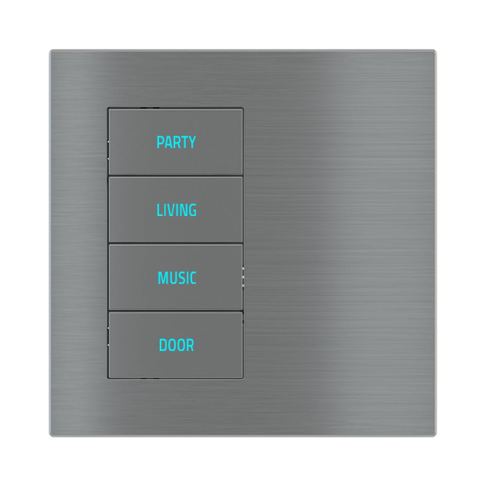 Ekinex EK-DQT plate – Metal Titanium (GBS)