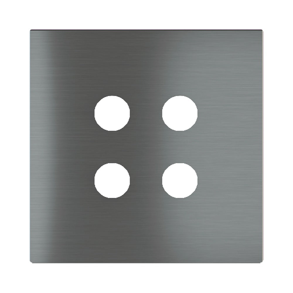Ekinex Proxima square magnetic plate for pushbutton EK-PQA – Quantum Carbon