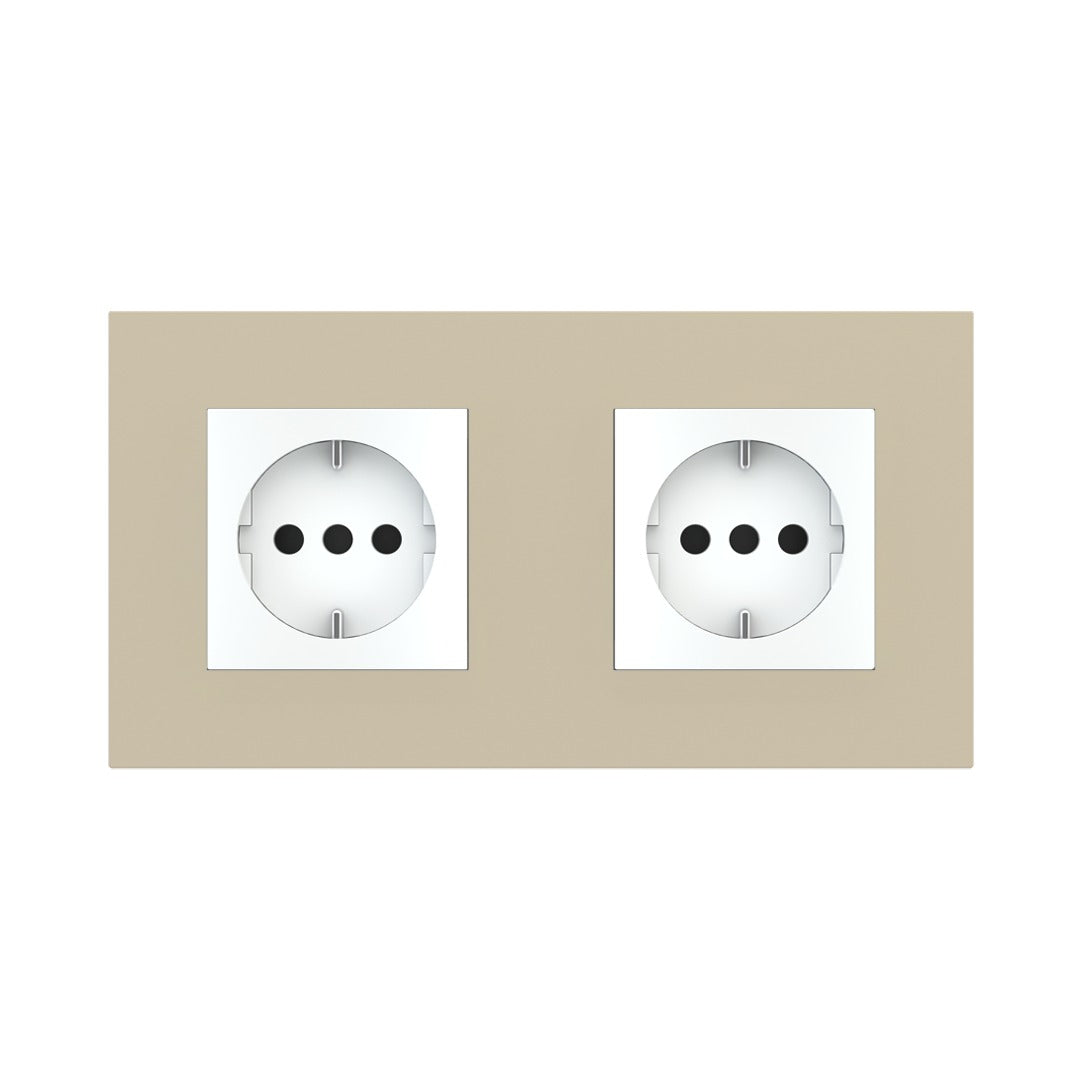 Ekinex EK-P2E plate – Fenix NTM Beige Luxor (FBL)