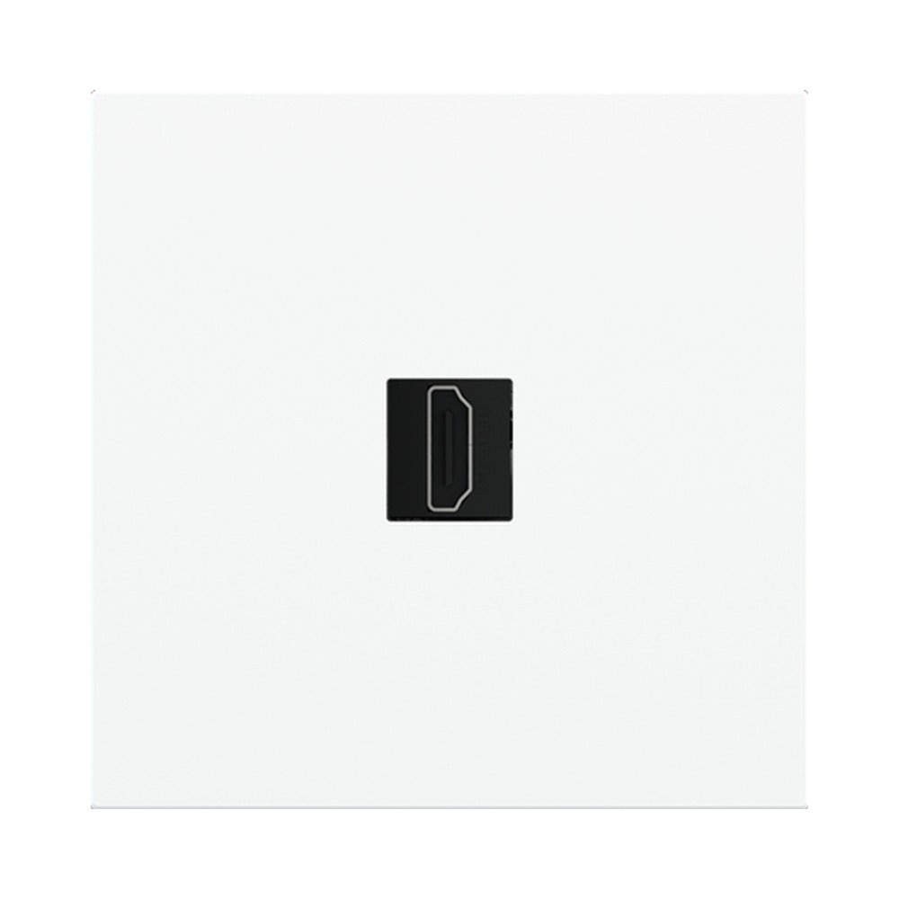 Ekinex Proxima square magnetic plate for keystone EK-PQA-K – Pure White RAL 9016