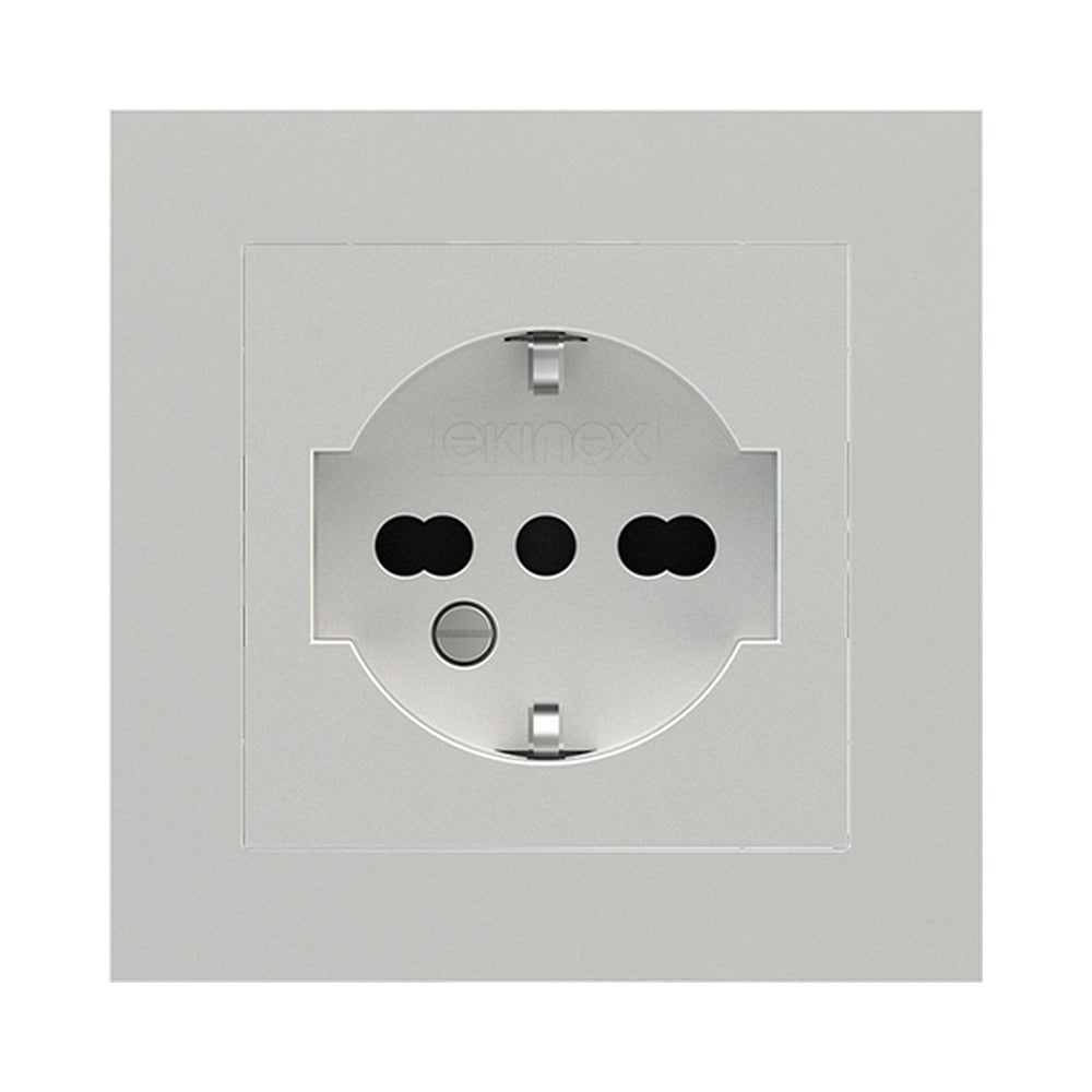 Ekinex EK-PQG plate – Technopolymer Silver (GAG)