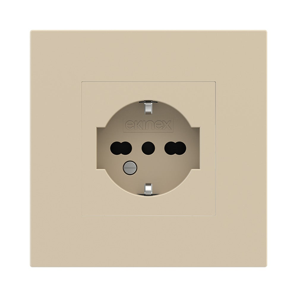 Ekinex EK-SQG plate – Fenix NTM Beige Luxor (FBL)