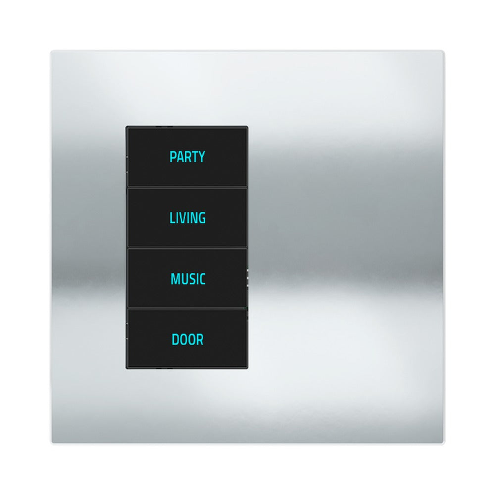 Ekinex EK-SQT plate – Metal HT Chrome (CRO)