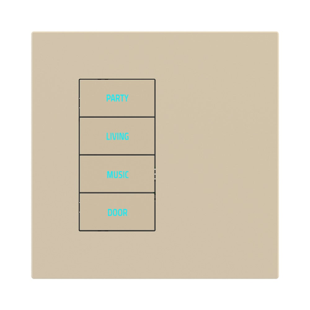 Ekinex EK-SQT plate – Fenix NTM Beige Luxor (FBL)