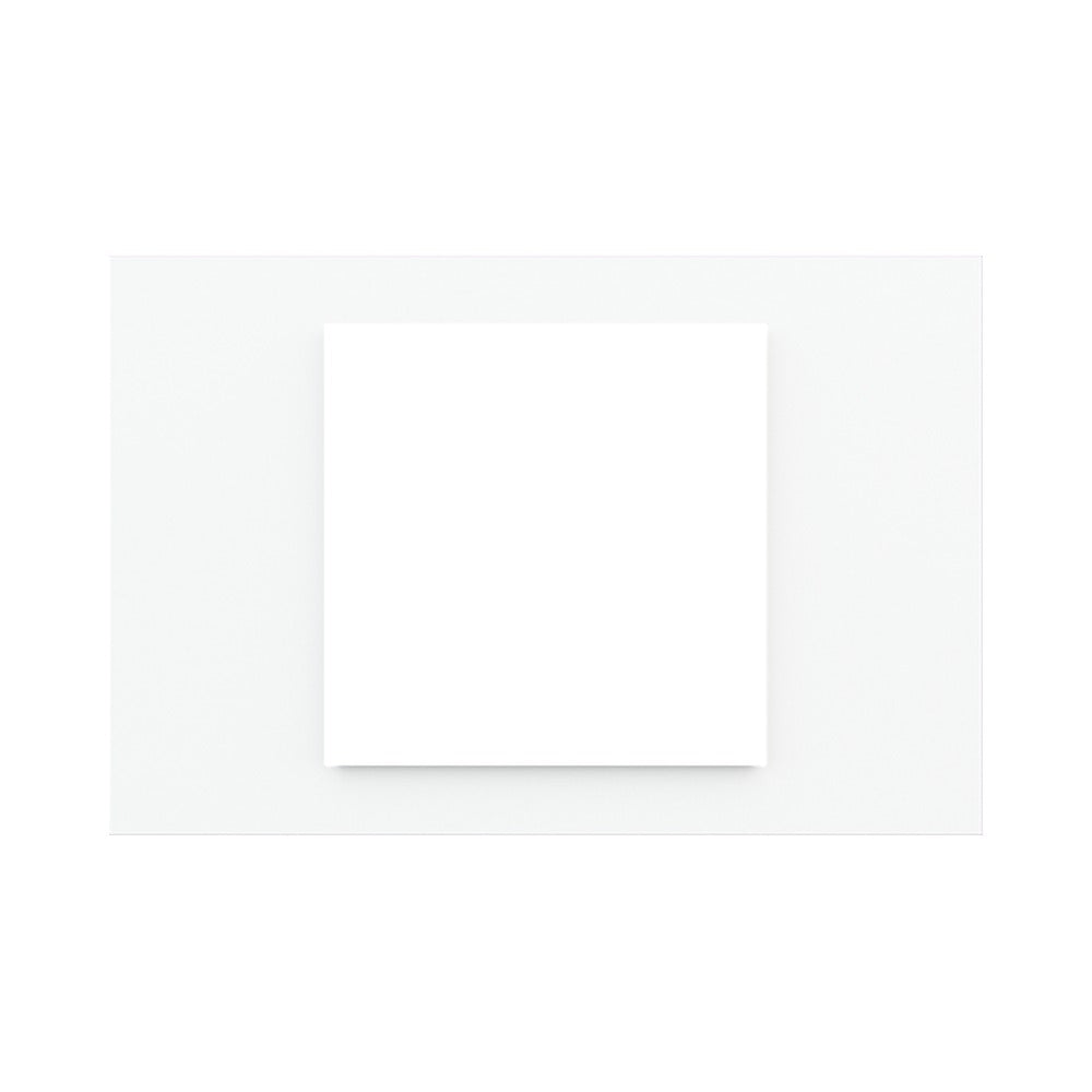 Ekinex rectangular plate – Technopolymer Pure White (GAR)