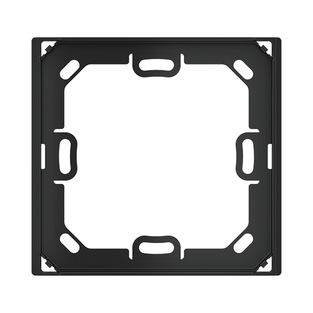 Ekinex square adapter for FF/71/Deep square plates EK-TAQE-1 / EK-TAQ-1 – Universal / third-party inserts (TAQ) / Form frame, black