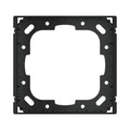 Ekinex square adapter for FF/71/Deep square plates EK-TAQE-1 / EK-TAQ-1 – Ekinex devices only (TAQE) / Form frame, black