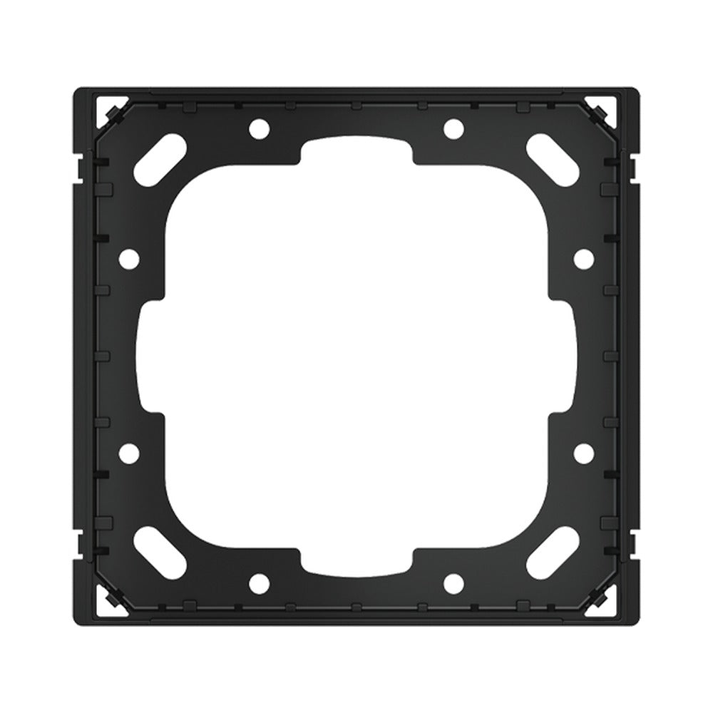 Ekinex square adapter for FF/71/Deep square plates EK-TAQE-1 / EK-TAQ-1 – Ekinex devices only (TAQE) / Form frame, black
