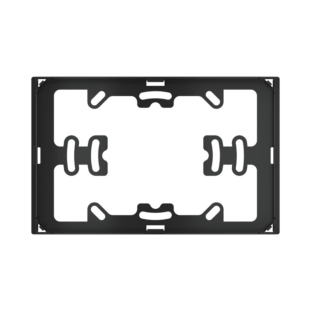 Ekinex rectangular adapter for rectangular plates EK-TAR-1 – Form frame, black