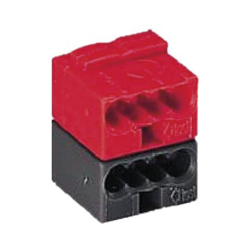 Ekinex KNX terminal blocks, pack of 50 – KNX bus, red/black