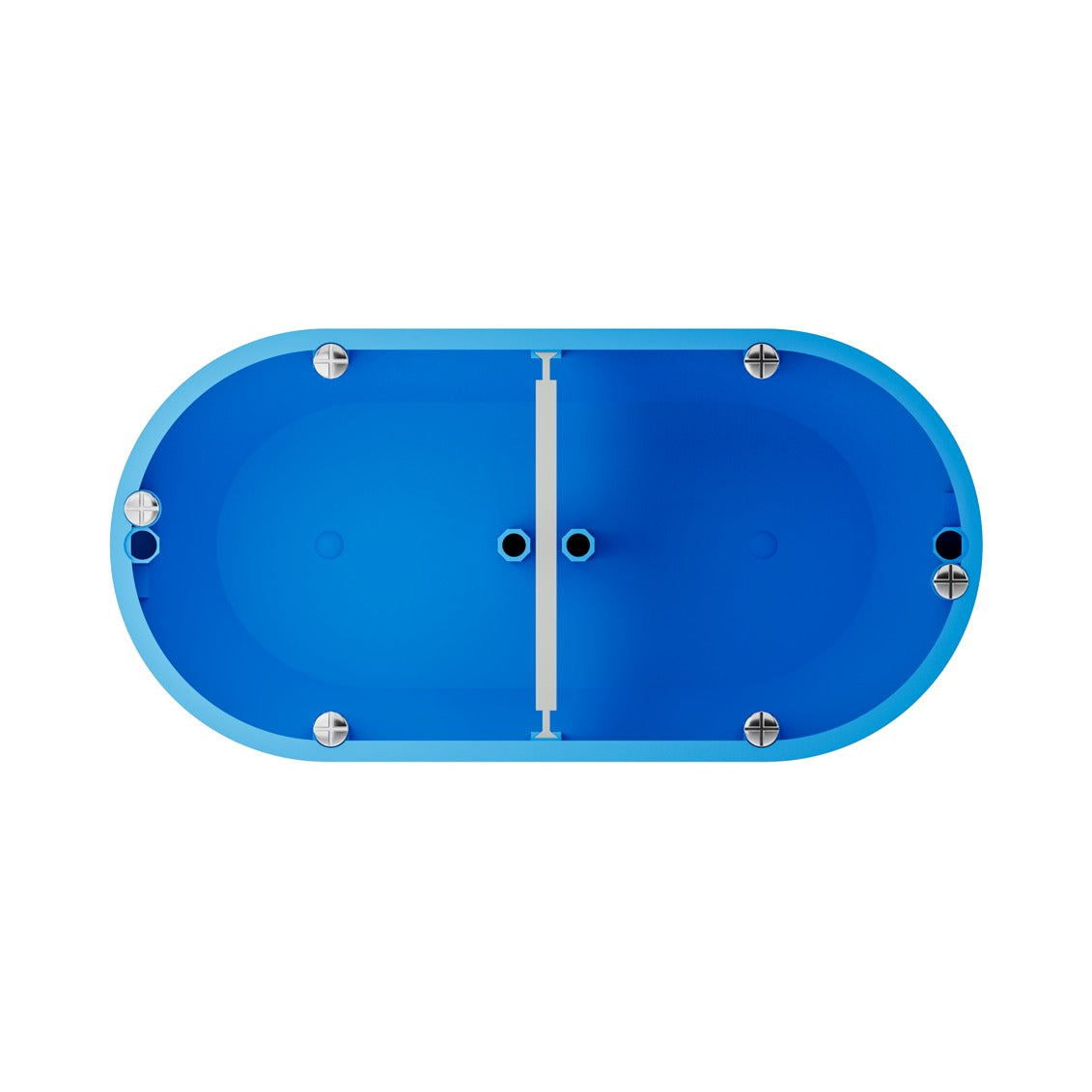 Ekinex 2-fold flush-mounting box for movable walls (7-40 mm) EK-SI2-2T-W