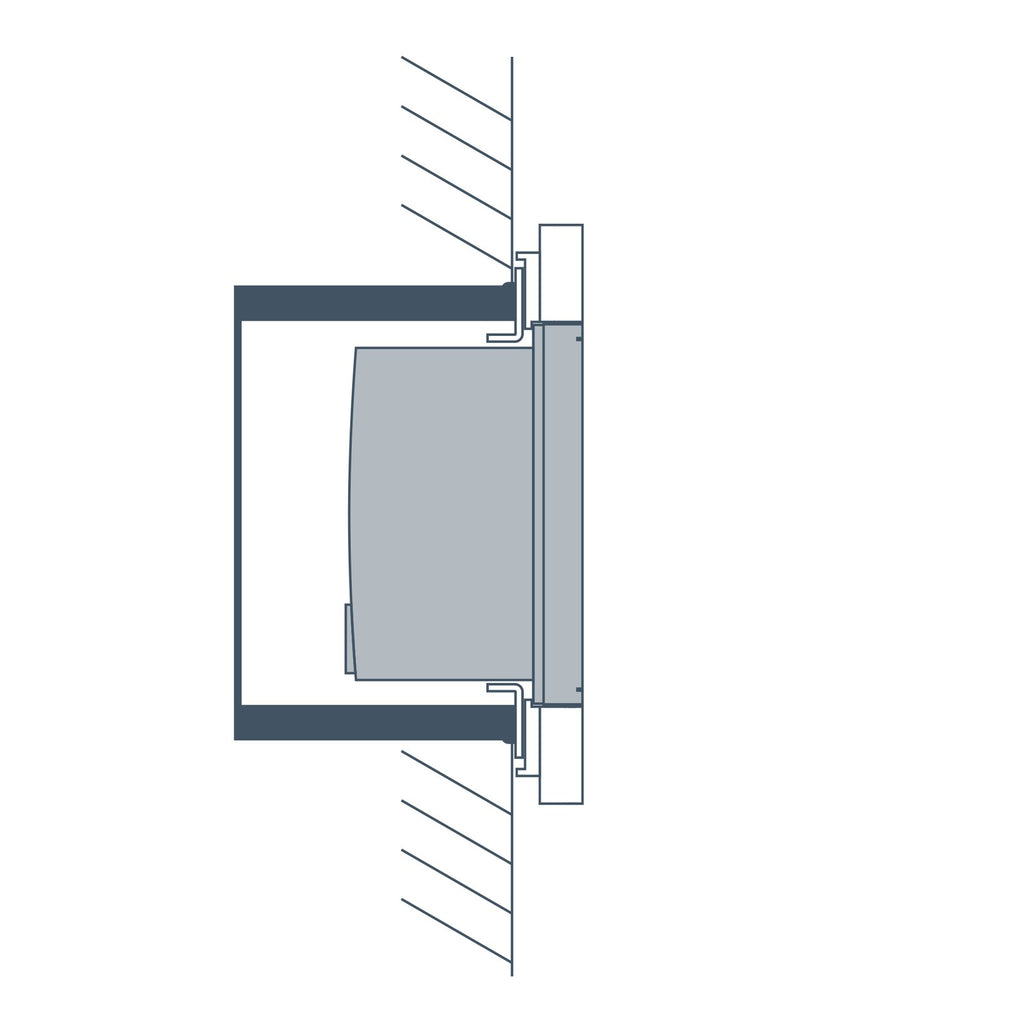 Elsner KNX AQS/TH-UP gl, pure white