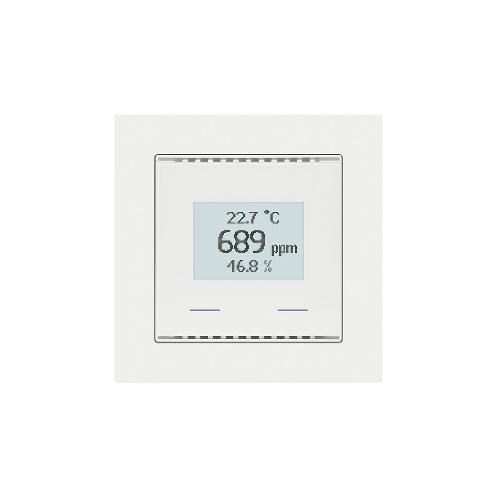 Elsner KNX VOC/TH-UP Touch, pure white RAL 9010